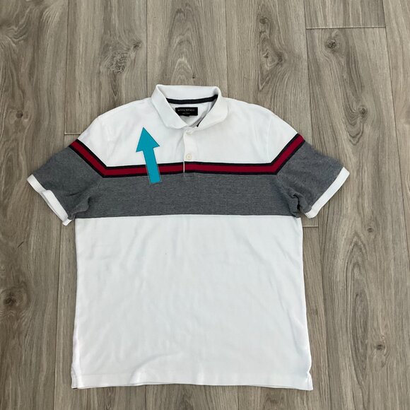 Lot of 3 Banana Republic Shirts Men's Large Dress Polo Golf Casual Short Sleeve - Picture 4 of 16